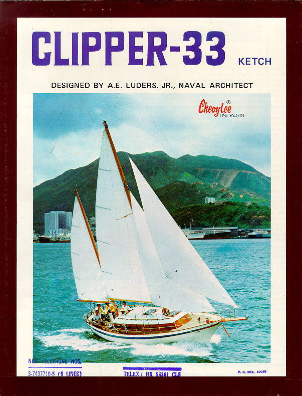Cheoy Lee 33 Clipper Digital Brochure