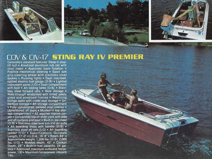 Caravelle 1970s Brochure