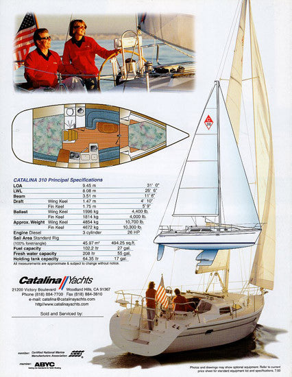 Catalina 310 Brochure