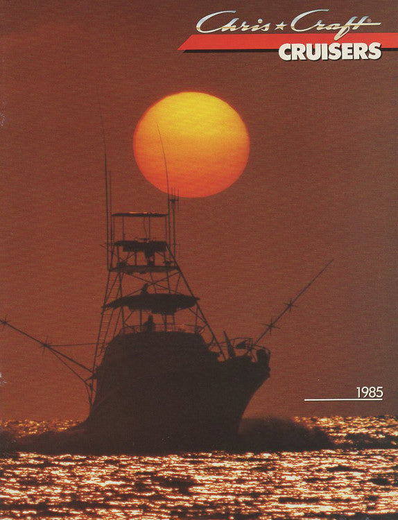 Chris Craft 1985 Cruisers Brochure