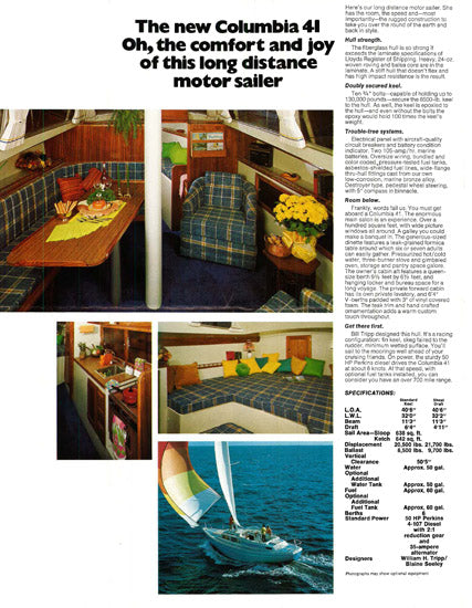 Columbia 41 Brochure
