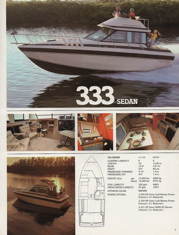 Chris Craft 1982 Brochure
