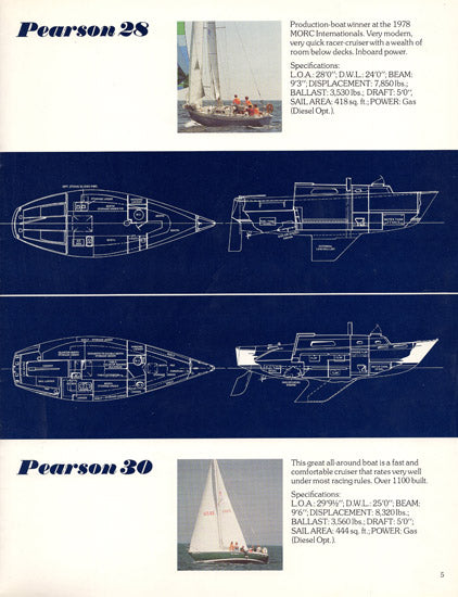 Pearson 1979 Brochure