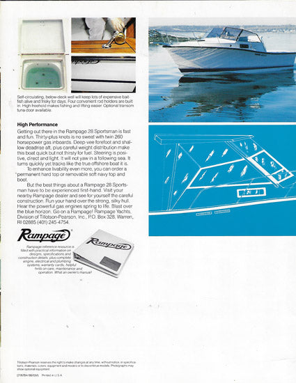 Rampage 28 Brochure