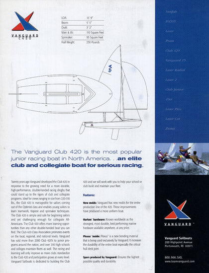 Vanguard Club 420 Brochure