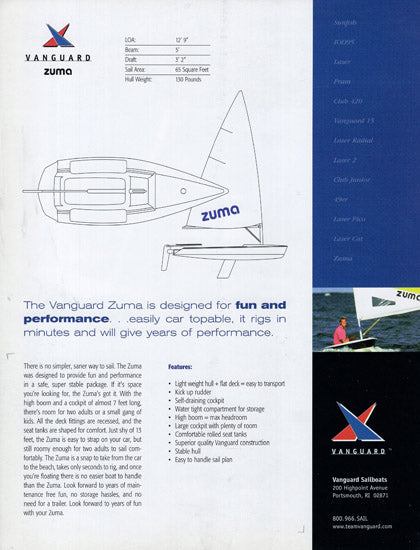 Vanguard Zuma Brochure