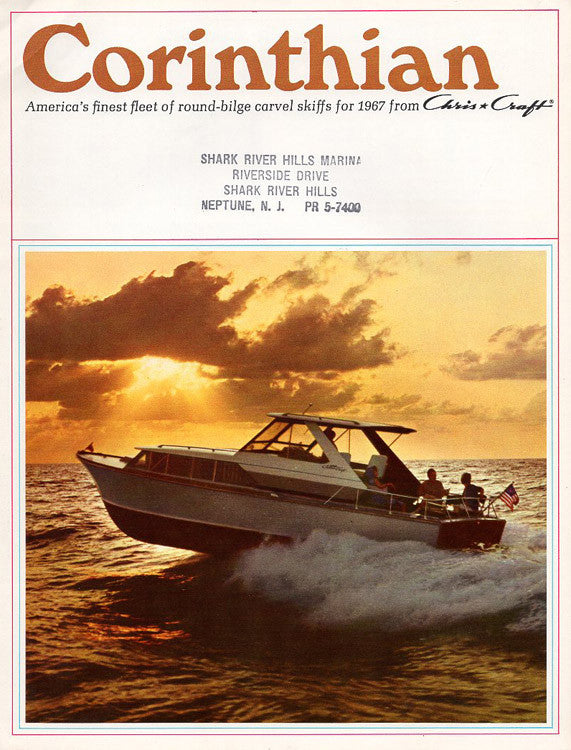 Chris Craft 1967 Corinthian Brochure