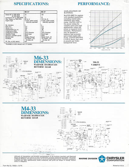 Chrysler Diesel Engines Brochure