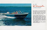 Chris Craft 1965 Corsair Outboards Brochure
