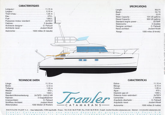 Fountaine Pajot Maryland 37 Brochure