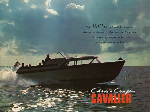 Chris Craft 1961 Cavalier Brochure