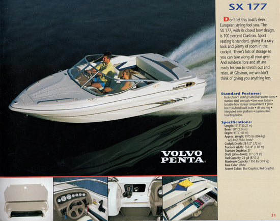 Glastron 2001 Brochure