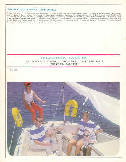 Islander 33 Brochure