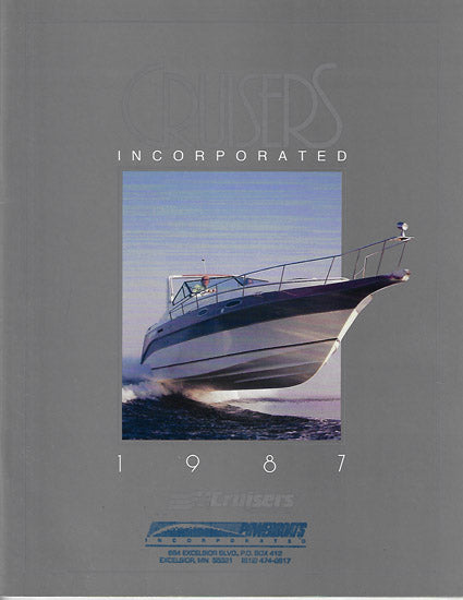Cruisers 1987 Brochure