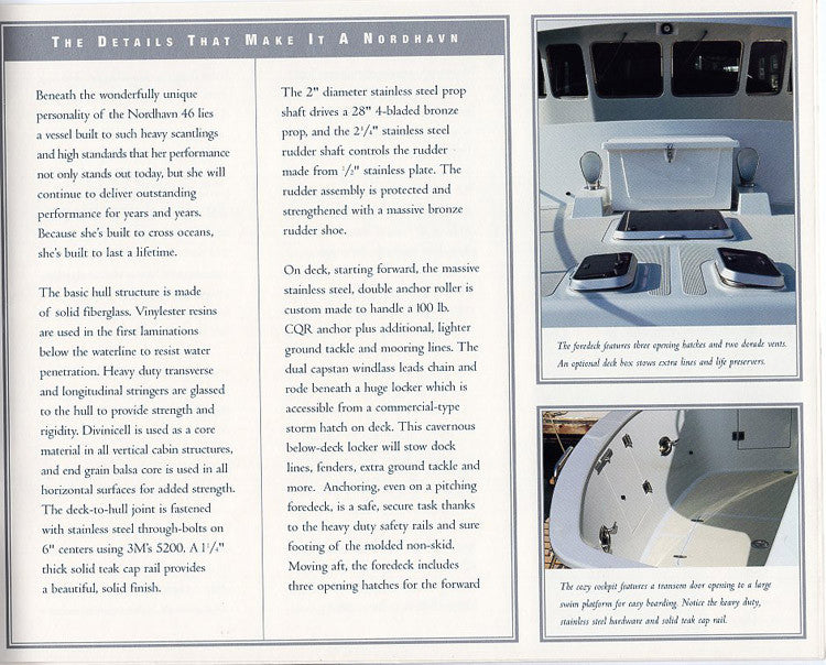 Nordhavn 46 Brochure