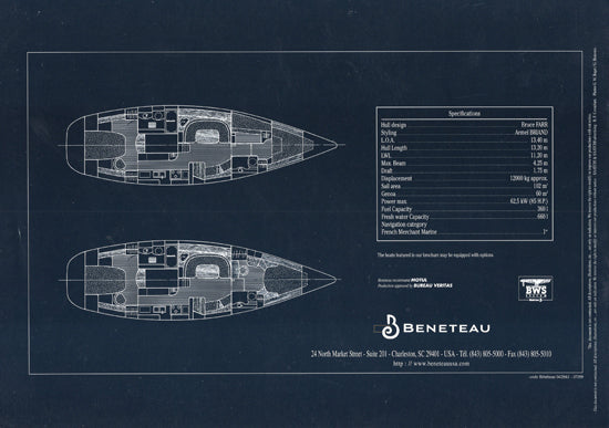 Beneteau Oceanis 44 Center Cockpit Brochure