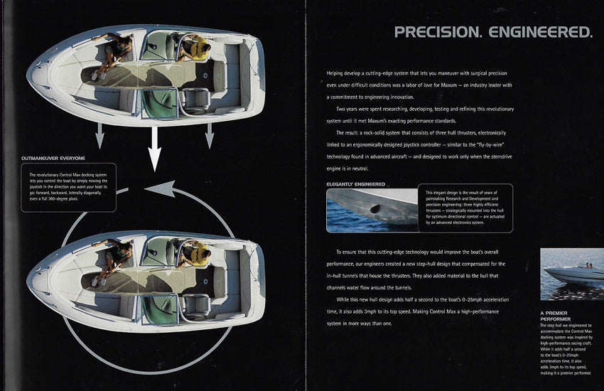 Maxum Control Max Docking System Brochure
