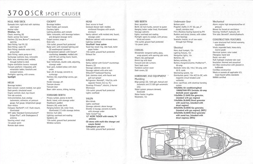 Maxum 3700 SCR Specification Brochure