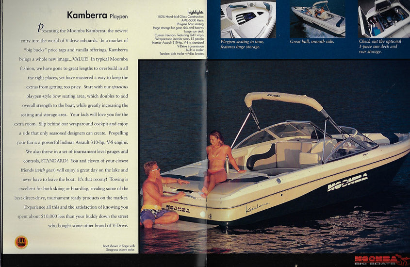 Moomba 2001 Brochure