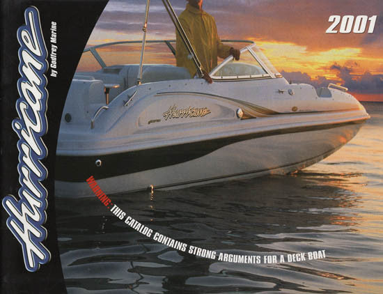 Hurricane 2001 Deck Boat Brochure