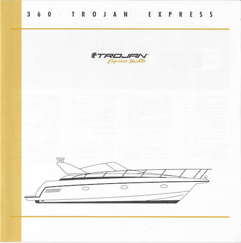 Trojan 360 Express Specification Brochure (2001)