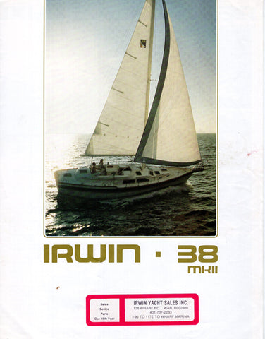 Irwin 38 Mark II Brochure
