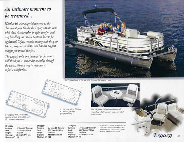 Bennington 2000 Pontoon Brochure – SailInfo I