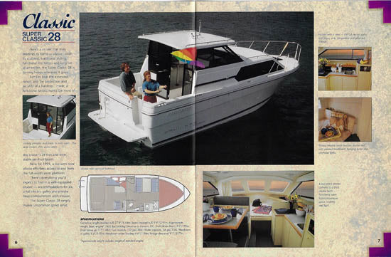 Bayliner 1995 Classic Cruiser Brochure
