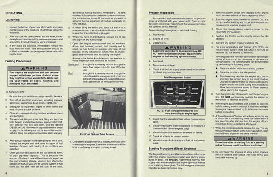 Bayliner 4788 Motoryacht Owner’s Manual