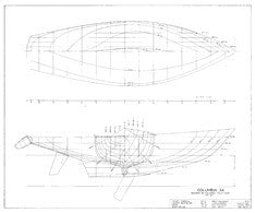 Columbia 34 Lines Plan