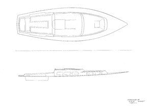 Coronado 34 Deck Plan