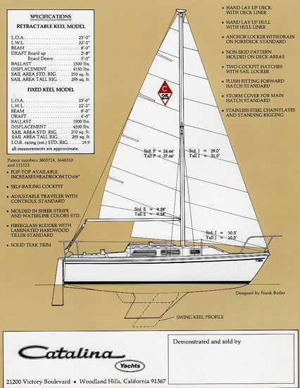 Catalina 25 Brochure