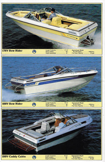 Celebrity 1980s Brochure