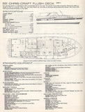 Chris Craft 1973 Luxury Yachts Price List