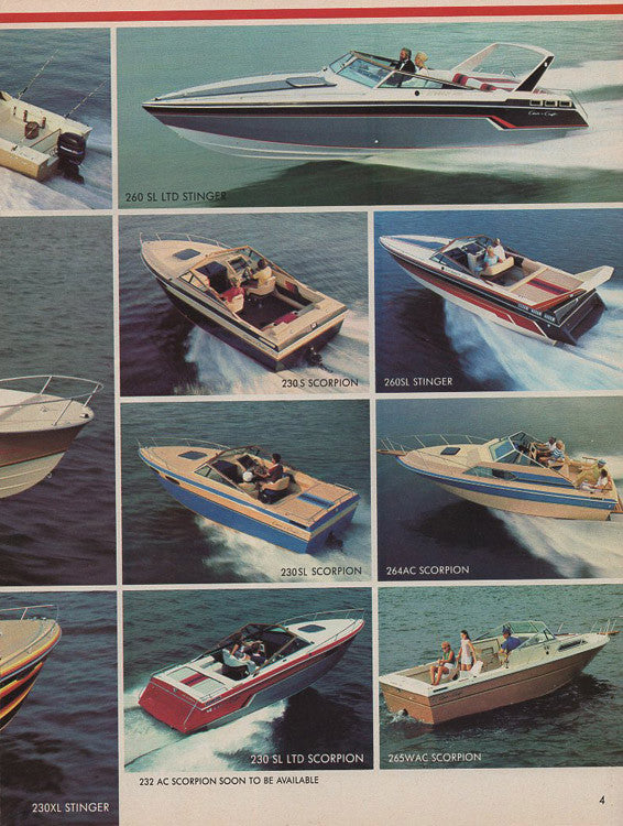 Chris Craft 1984 Brochure