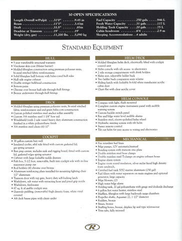 Rampage 30 Open Specification Brochure