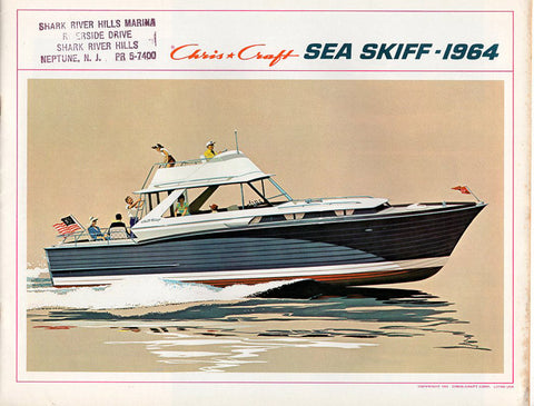 Chris Craft 1964 Sea Skiff Brochure