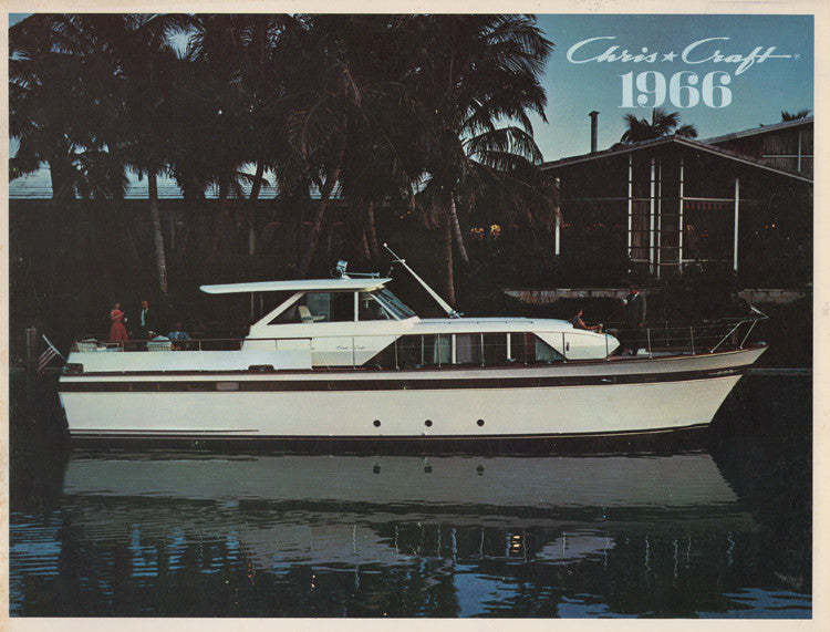 Chris Craft 1966 Constellation Brochure