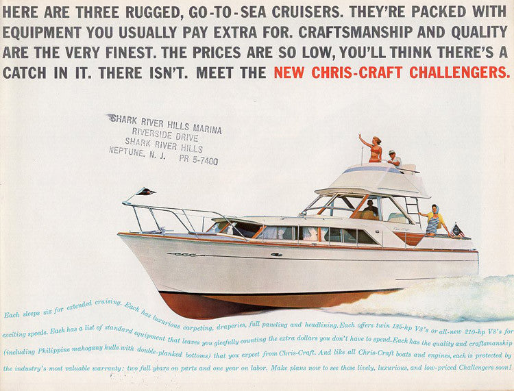 Chris Craft 1964 Challenger Brochure