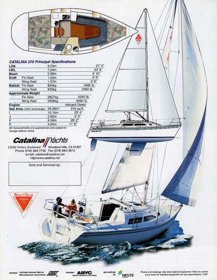 Catalina 270 Brochure