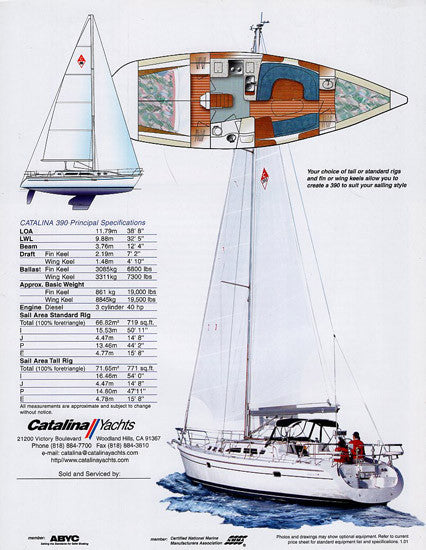 Catalina 390 Brochure