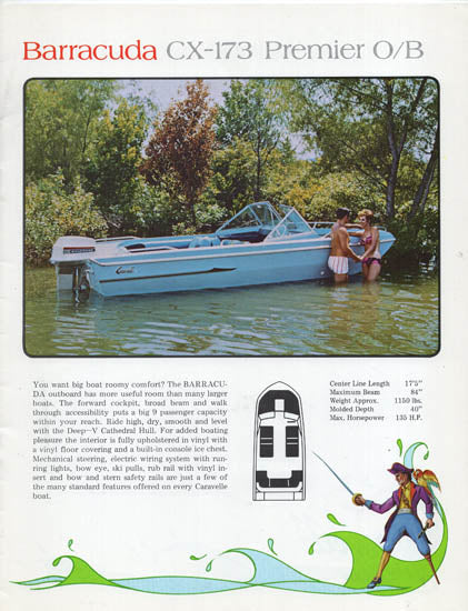 Caravelle 1970s Brochure