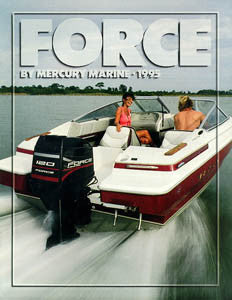 US Marine 1995 Force Outboard Brochure
