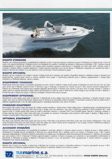 Faeton 780 Sport Brochure
