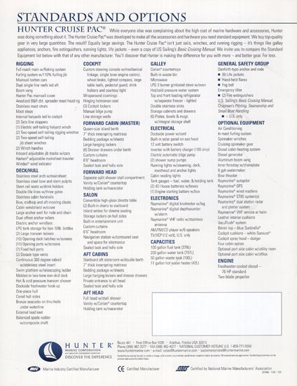Hunter 466 Brochure