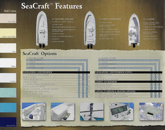 Seacraft 2002 Brochure