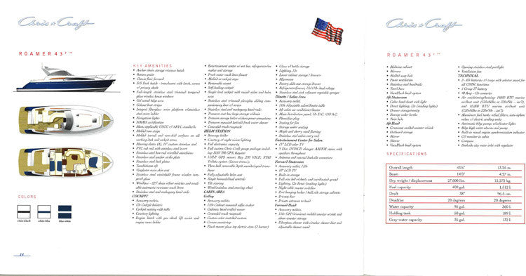 Chris Craft 2002 Brochure