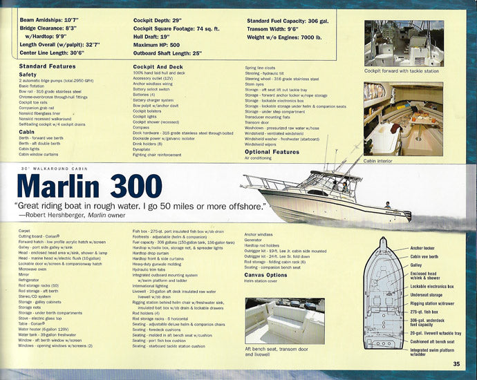 Grady White 2002 Brochure