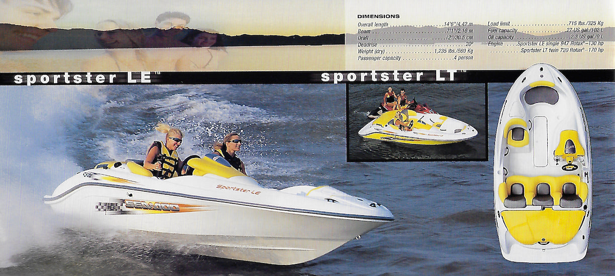 Sea Doo 2002 Mini Sport Boats Brochure