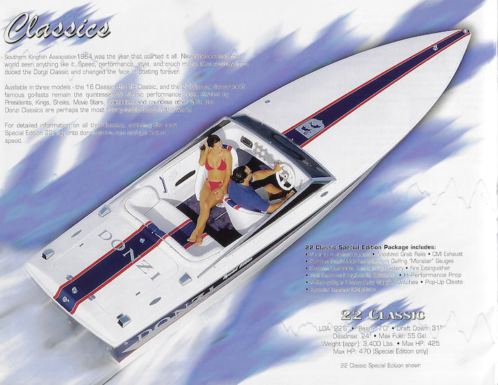 Donzi 2002 Brochure